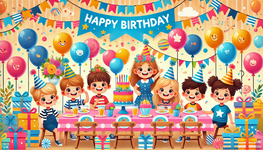 Fun-filled Festivities: Children’s Party Decorations