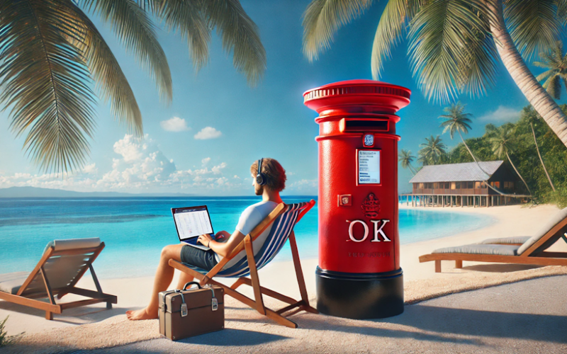 Digital Nomad Mailbox