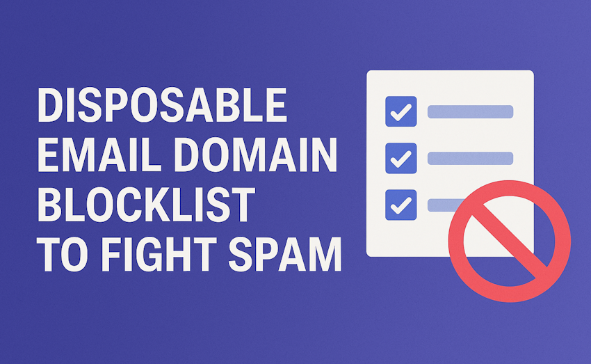 Disposable Email Blocklist for WordPress | Stop Spam
