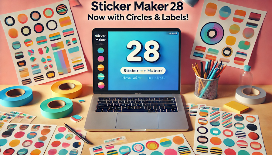 Sticker Maker Version 2.8: Bigger, Faster, and Now with Circles ...