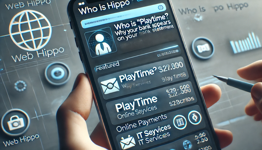 PLAYTIME or WEB HIPPO Statement