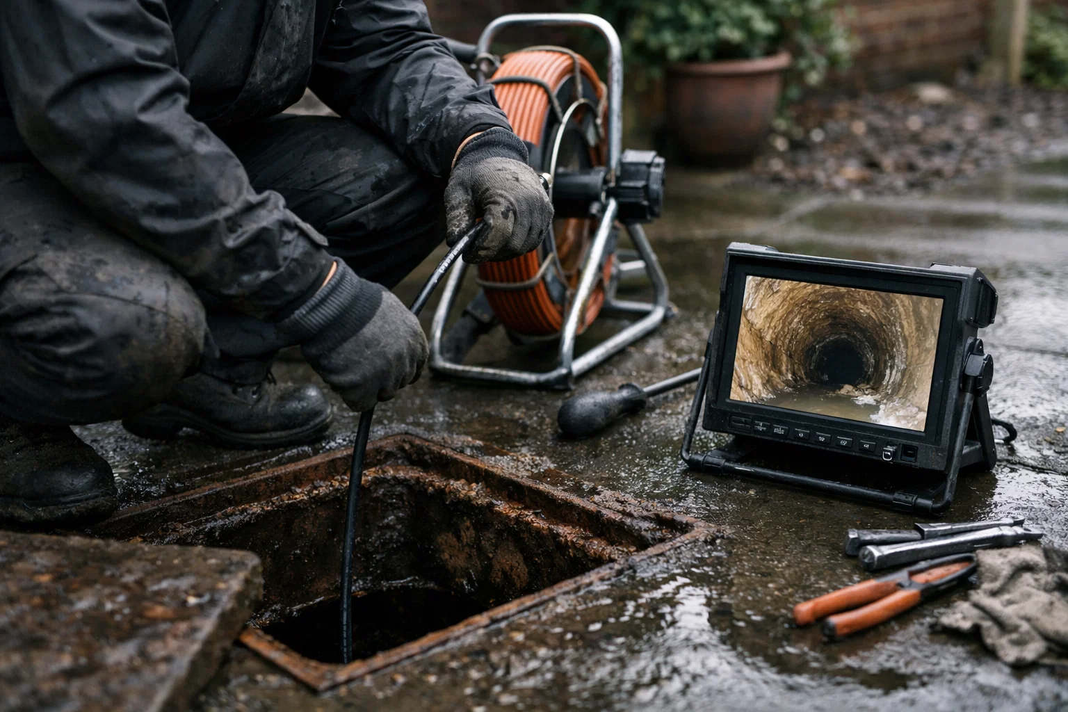Drain CCTV Inspection